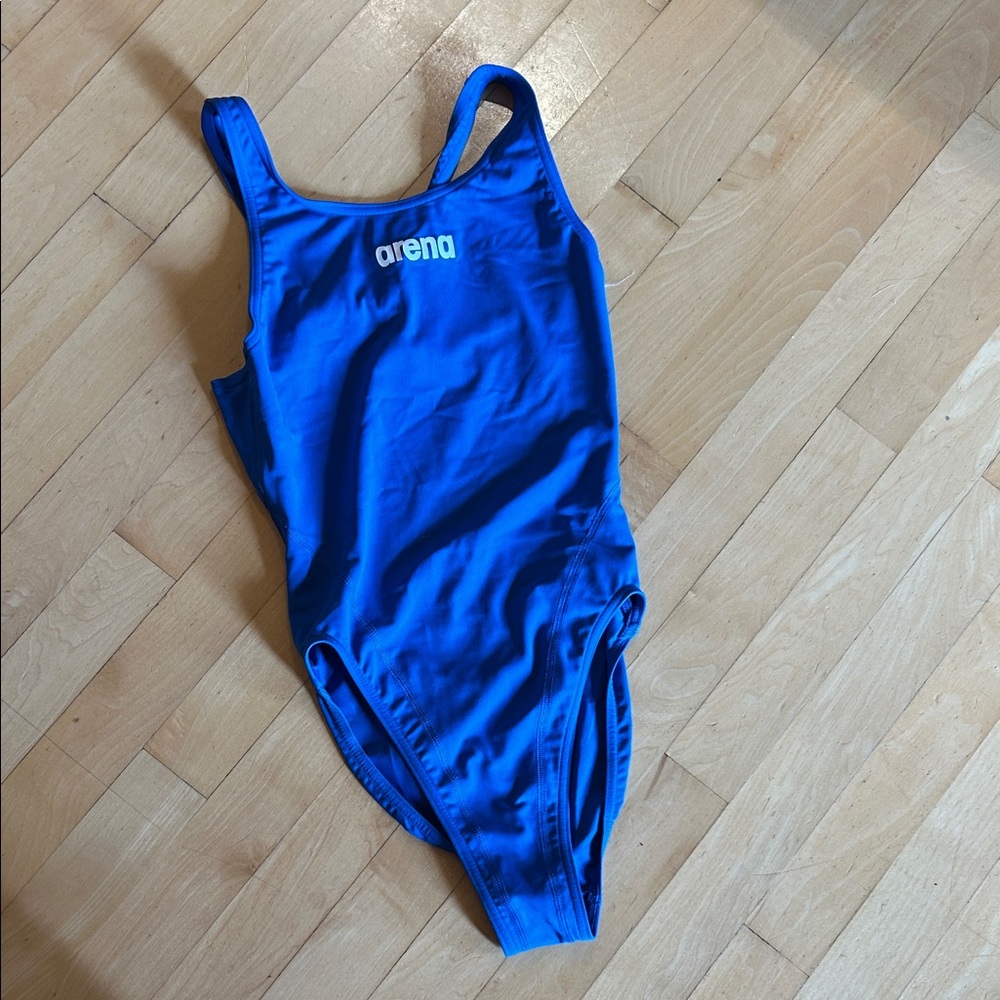 Arena Kids Vibrant Blue One Piece Swimsuit